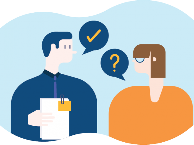 Interview Clipart Mentor - Png Download (640x480), Png Download