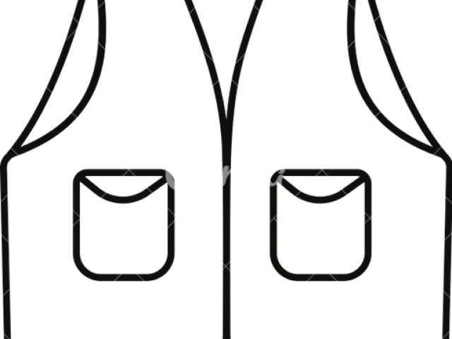 Jacket Clipart Line Drawing - Png Download (640x480), Png Download