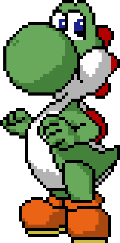 Yoshi Clipart (470x800), Png Download