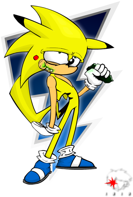 Sonichu Loves Pickles Clipart (600x800), Png Download