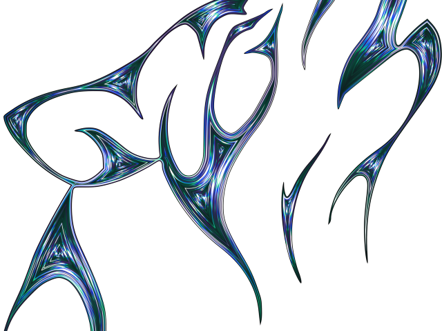 Coyote Clipart Wolf Profile - Png Download (640x480), Png Download