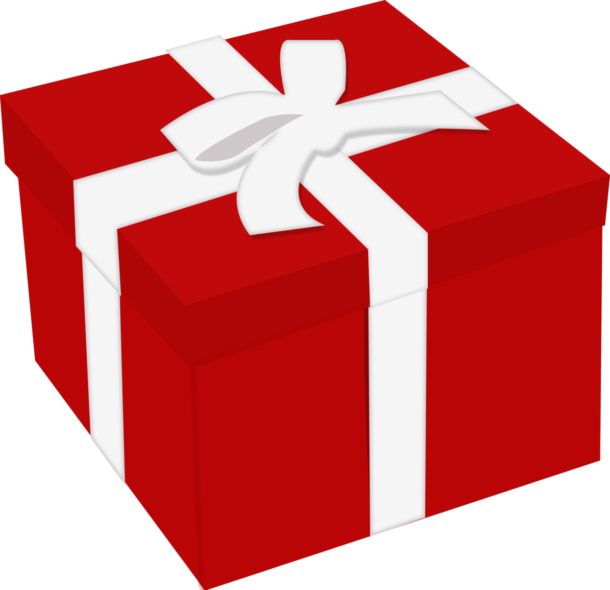 Cadeau Rouge 3000px 1245×1204 Clipart (1245x1204), Png Download