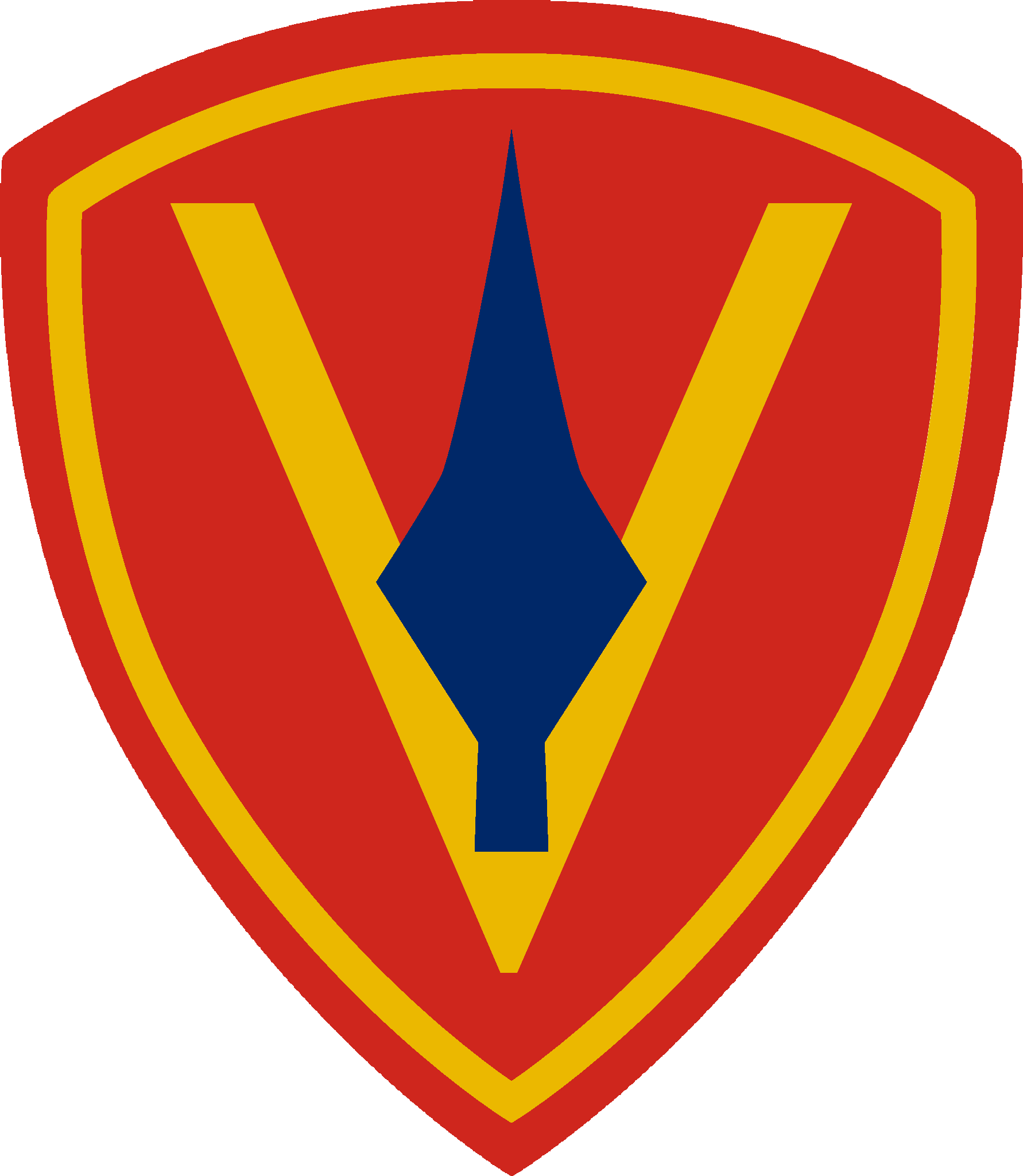 Marine Insignia Images Clipart (1782x2049), Png Download