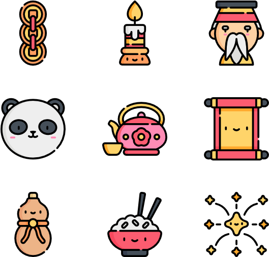 Chinese New Year Clipart (600x564), Png Download