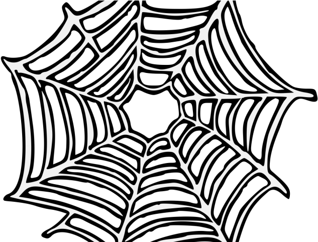 Spider Web Clipart Corner - Png Download (640x480), Png Download