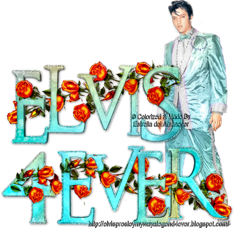 Elvis 4ever Clipart (766x747), Png Download