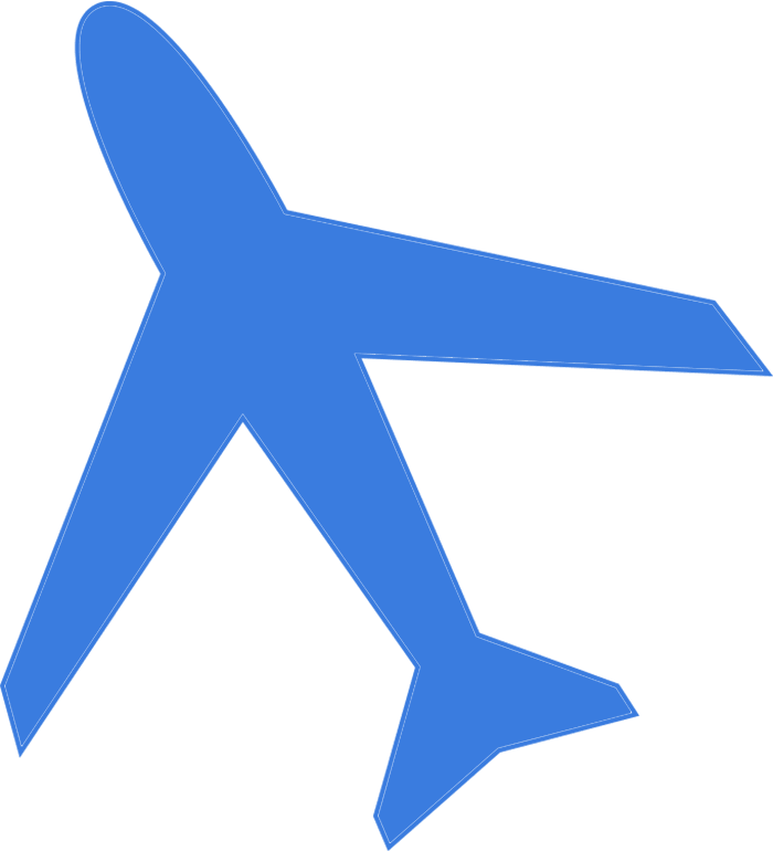 Avion - Clipart (700x770), Png Download