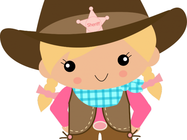 Cowgirl Clipart Western Clothes - Png Download (640x480), Png Download
