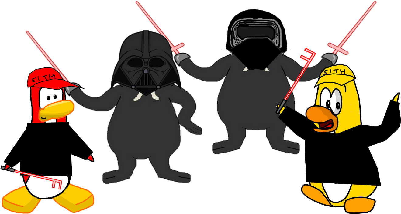 The Four Sith Lords Clipart (1500x750), Png Download