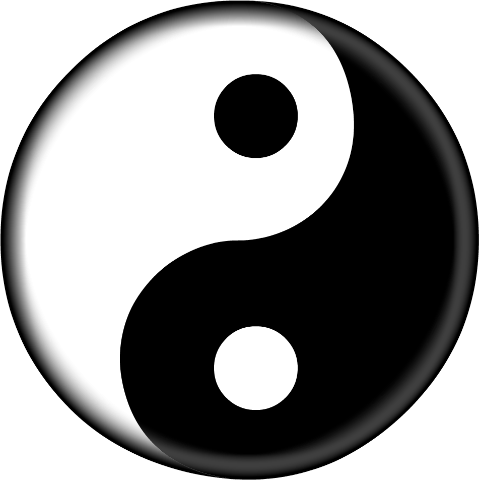 50 Pm 30698 Yin Yang Hi 11/1/2017 Clipart (1920x1080), Png Download