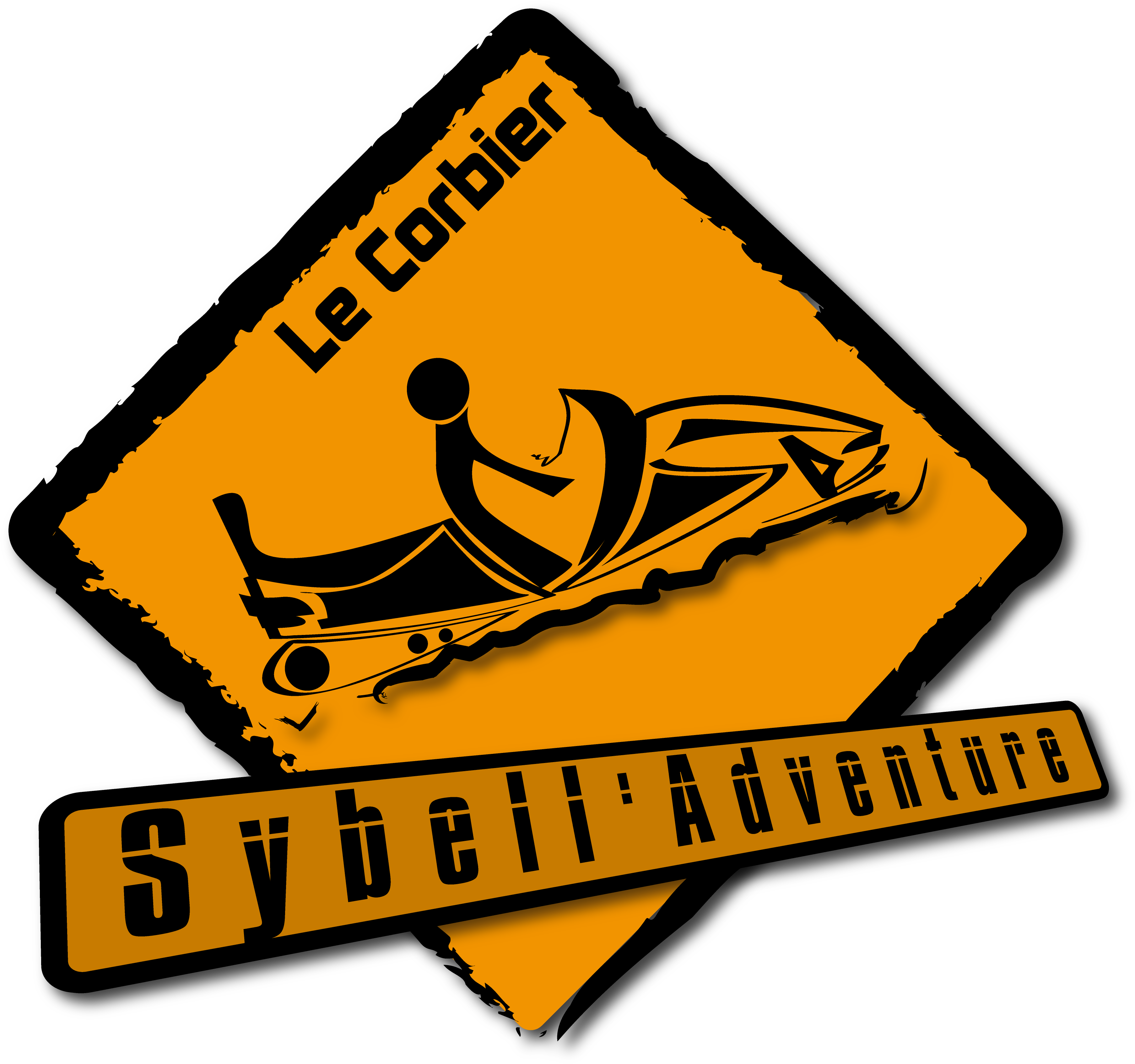 Motoneige Le Corbier Logo Clipart (3630x3416), Png Download