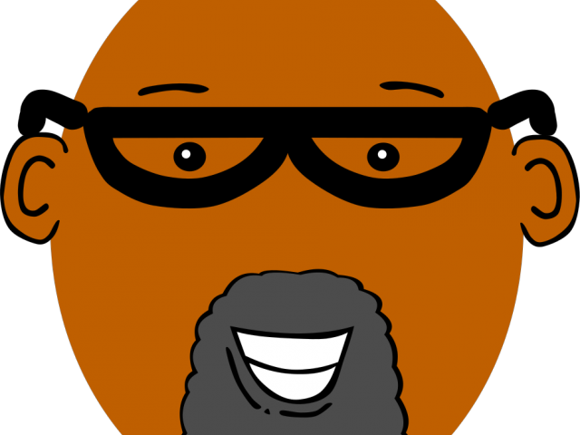 Beard Clipart Dark Glass - Png Download (640x480), Png Download