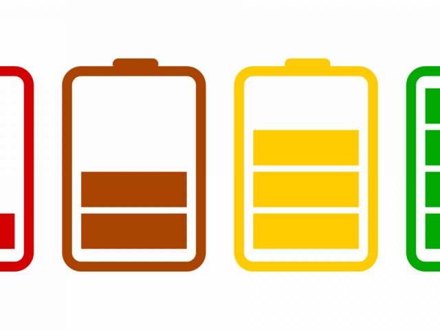 Battery Charging Clipart Lithium Battery - Png Download (640x480), Png Download