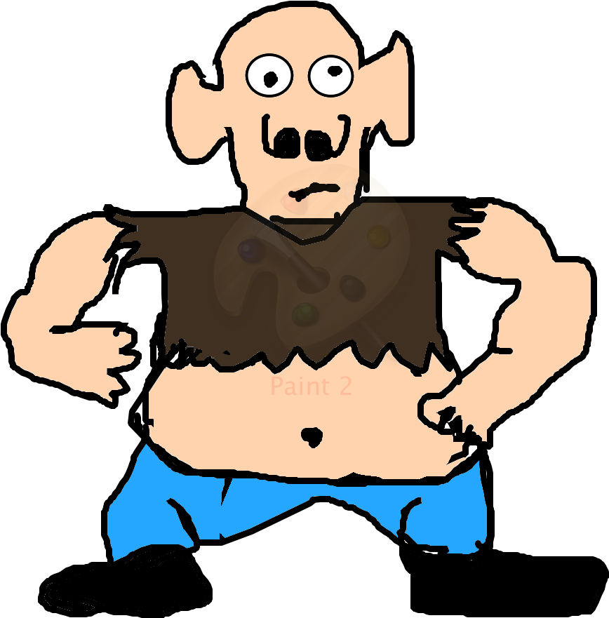 Evil Farmer Cartoon Png Clipart (1280x1024), Png Download