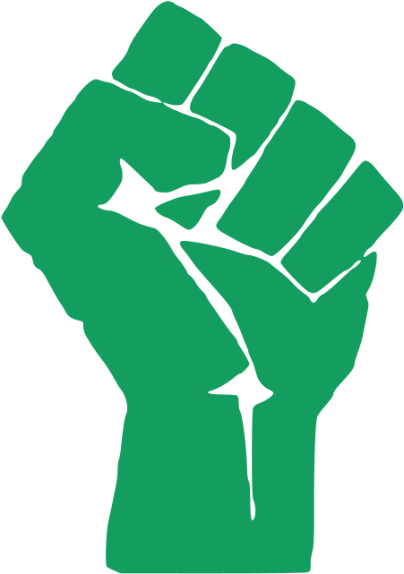 Political Fist Free On Clipart (566x800), Png Download