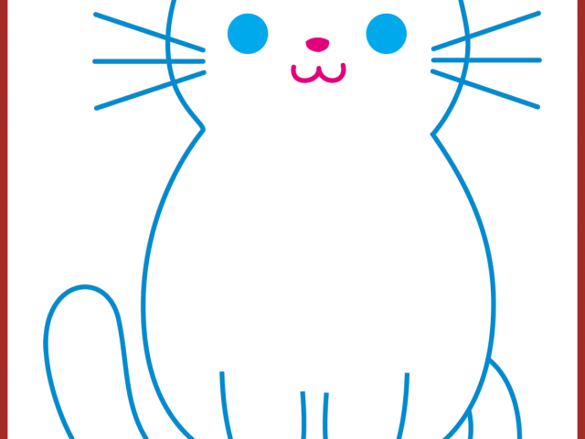 Big Cat Clipart Translucent - Png Download (640x480), Png Download
