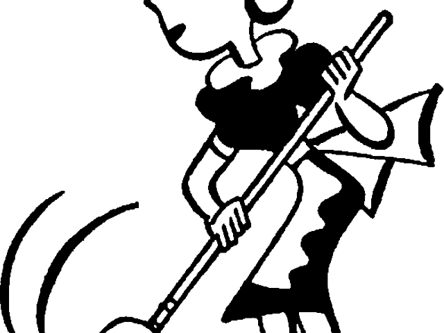 Vintage Clipart Cleaning - Png Download (640x480), Png Download