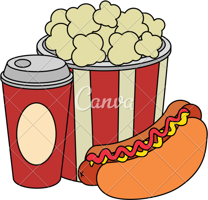 Delicious Hot Dog With Clipart (800x800), Png Download