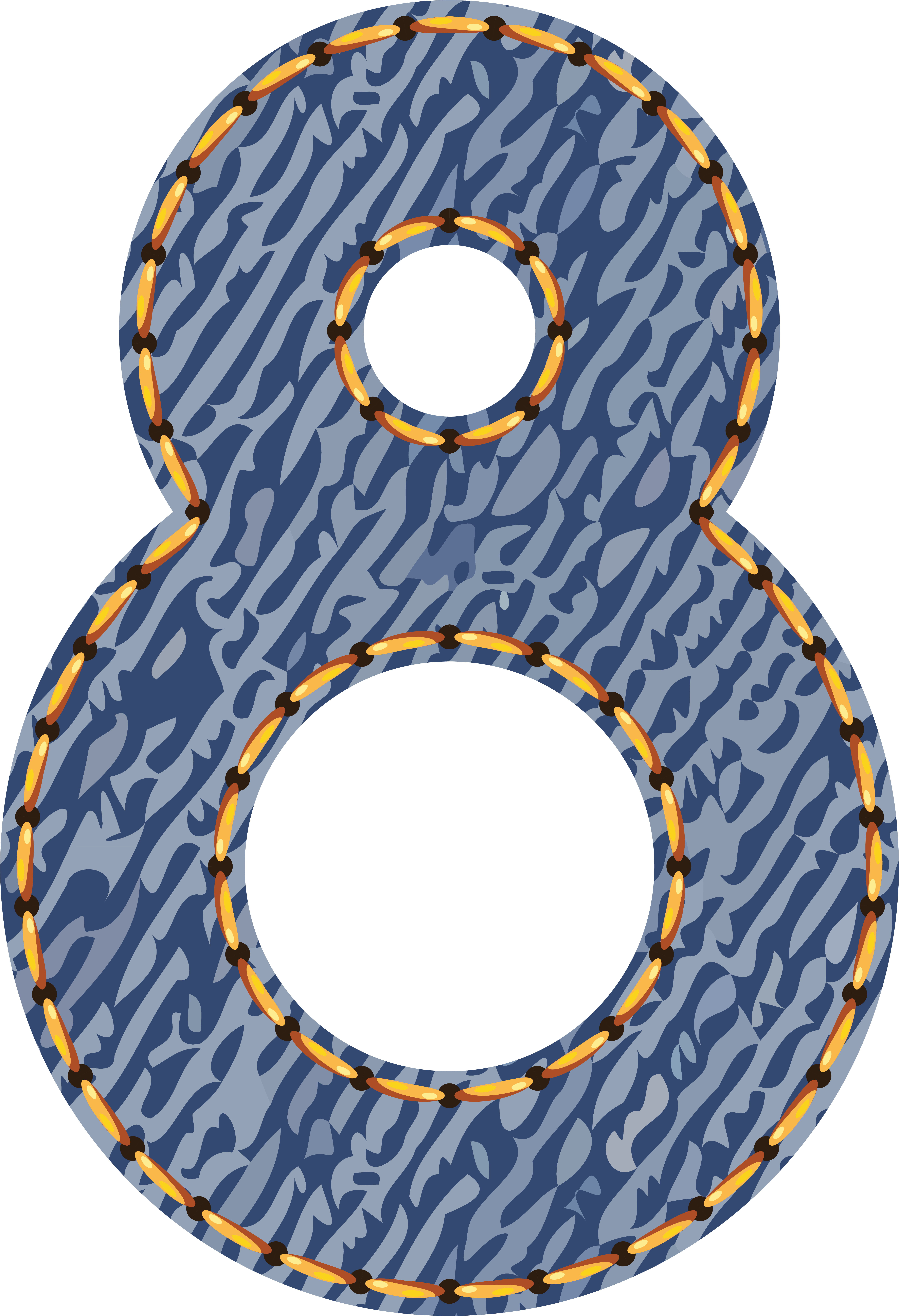 Free Png Jeans Number Eightpicture Png Images Transparent Clipart (480x685), Png Download