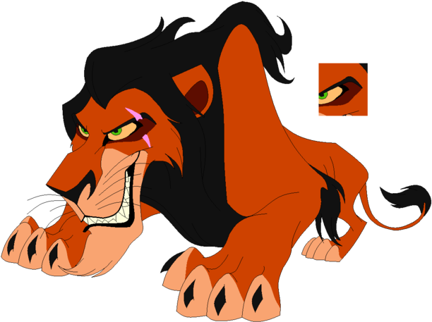 Scar Clipart 3 Lion - Png Download (1024x576), Png Download