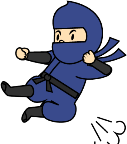 Ninja Clipart Ninja Kick - Png Download (640x480), Png Download