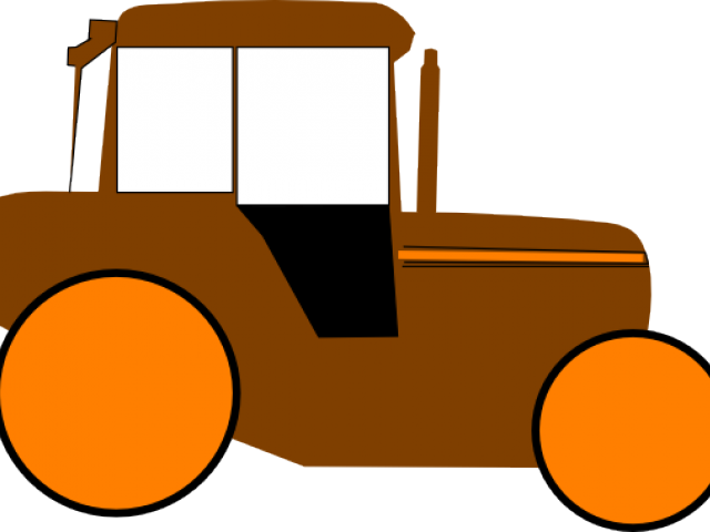 Tractor Clipart Construction - Png Download (640x480), Png Download