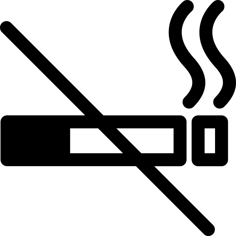 No Smoking Comments Clipart (980x980), Png Download