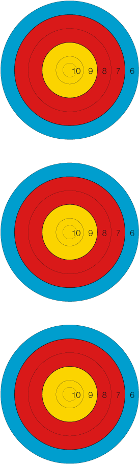 Archery At The Olympic Games Clipart (350x982), Png Download