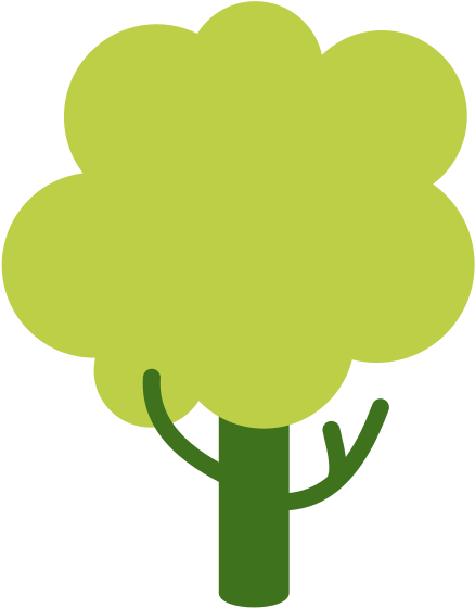 U 1 F 333 Deciduoustree Clipart (568x568), Png Download