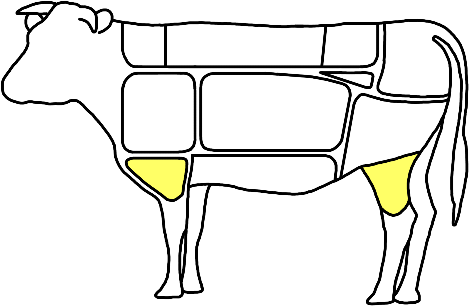 Korean Cuts Of Beef Clipart (1920x1080), Png Download