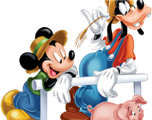 Farmer Clipart Mickey - Png Download (640x480), Png Download