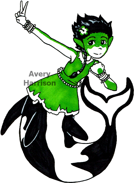 Mermay Day Clipart (513x738), Png Download