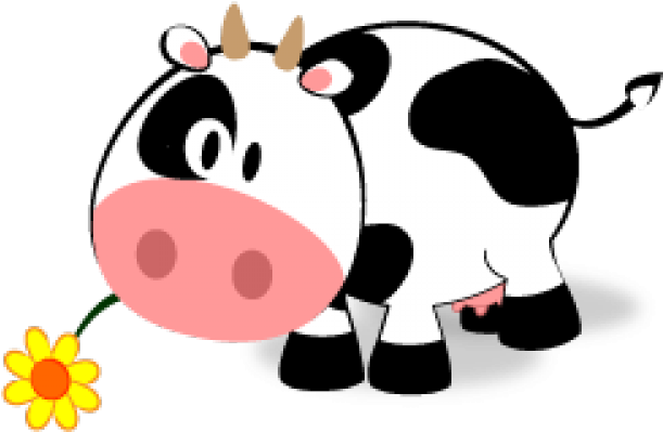 Cattle Clipart Little Cow - Png Download (640x480), Png Download