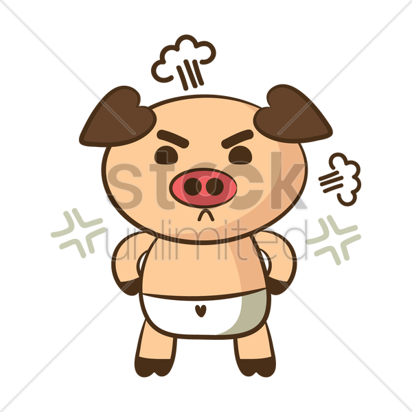 Pork Clipart Mad - Png Download (600x600), Png Download