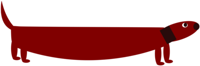 Dachshund Animal Hot Dog Pig Sausage Clipart (530x750), Png Download