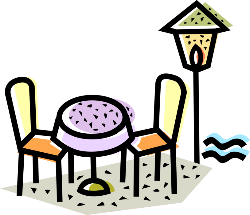 Png Transparent Download Caf Patio Tables And Chairs Clipart Full