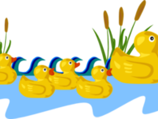 Duckling Clipart Mummy - Png Download (640x480), Png Download