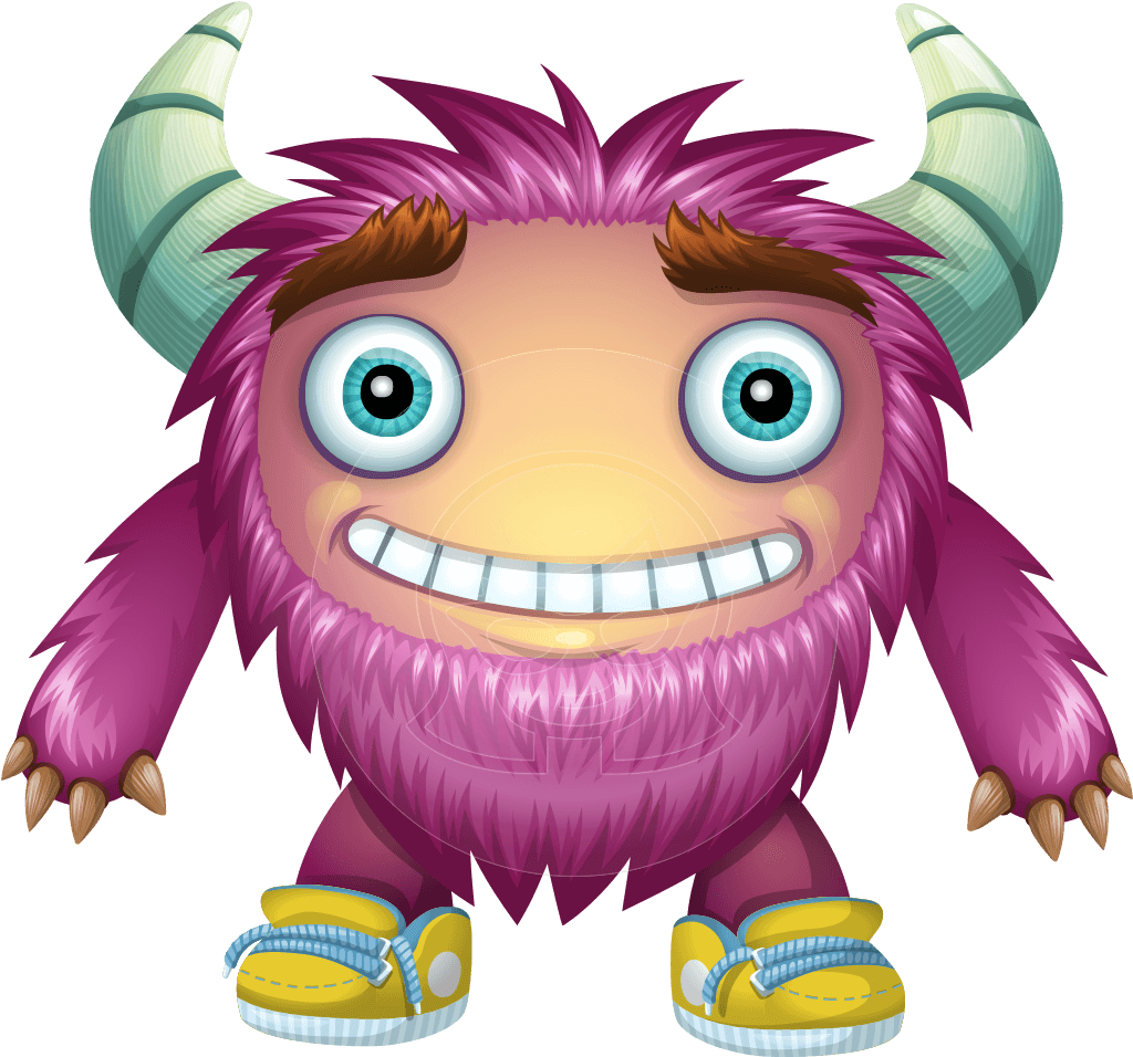 Vector Character Macfurry Graphicmama Clipart (1025x1060), Png Download