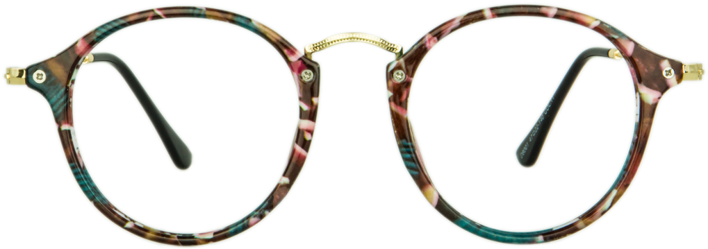Clip Art Daydream Is A Oval Pair Of Glasses Made From - Png Download (1024x768), Png Download