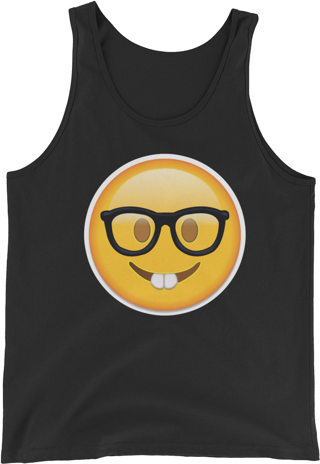 Clip Art Emoji With Glasses - Png Download (1000x1000), Png Download