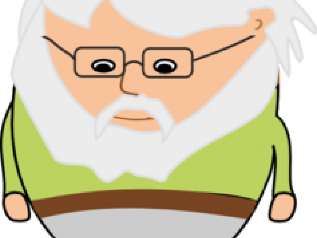 Portrait Clipart Old Man - Png Download (640x480), Png Download