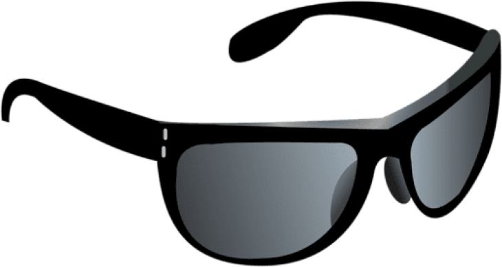 Download Black Sunglasses Clipart Png Photo Transparent Png (850x502), Png Download