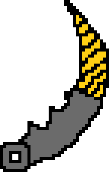 Karambit Tiger Tooth Clipart (510x610), Png Download
