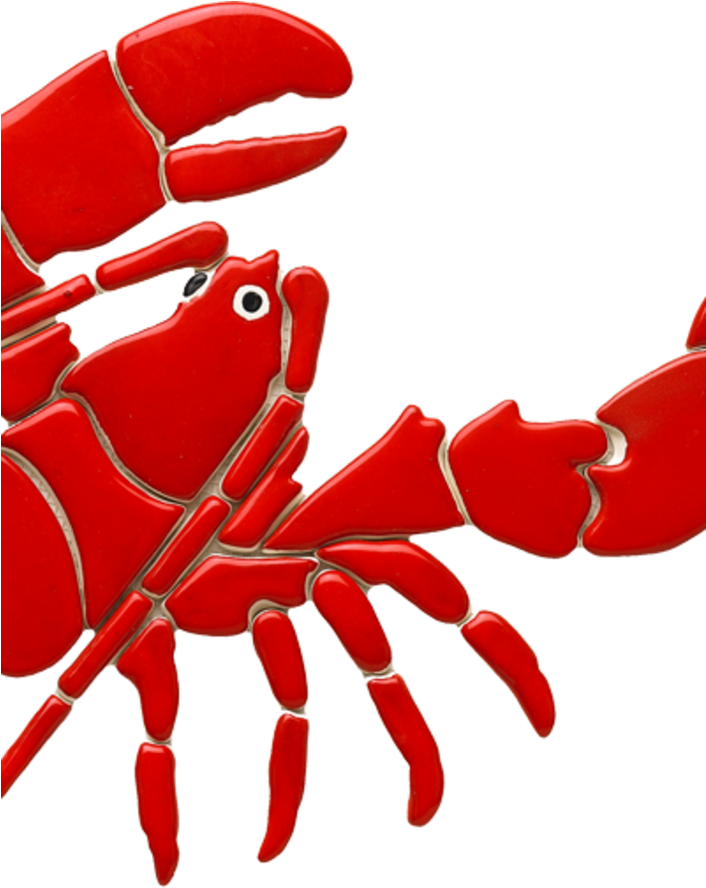 Lobster Clipart Swimming - Png Download (705x976), Png Download