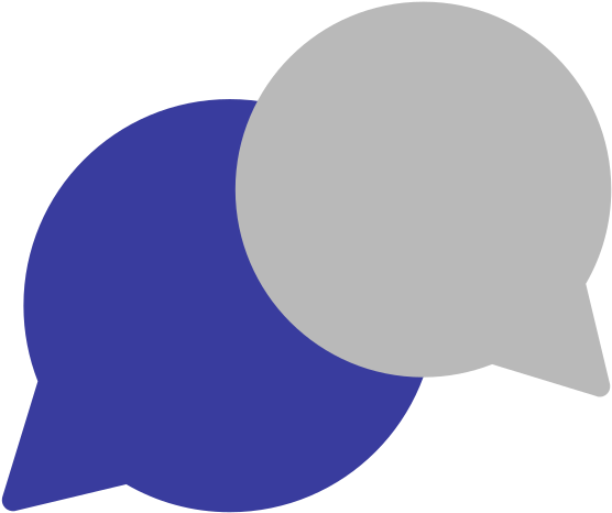 U 1 F 5 Ea Twospeechbubbles Clipart (568x568), Png Download