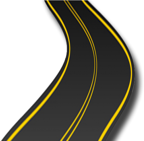 Long Clipart Curved Road - Png Download - Full Size Clipart (#2674303