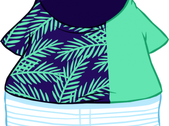 Seaside Clipart Clothes - Png Download (640x480), Png Download