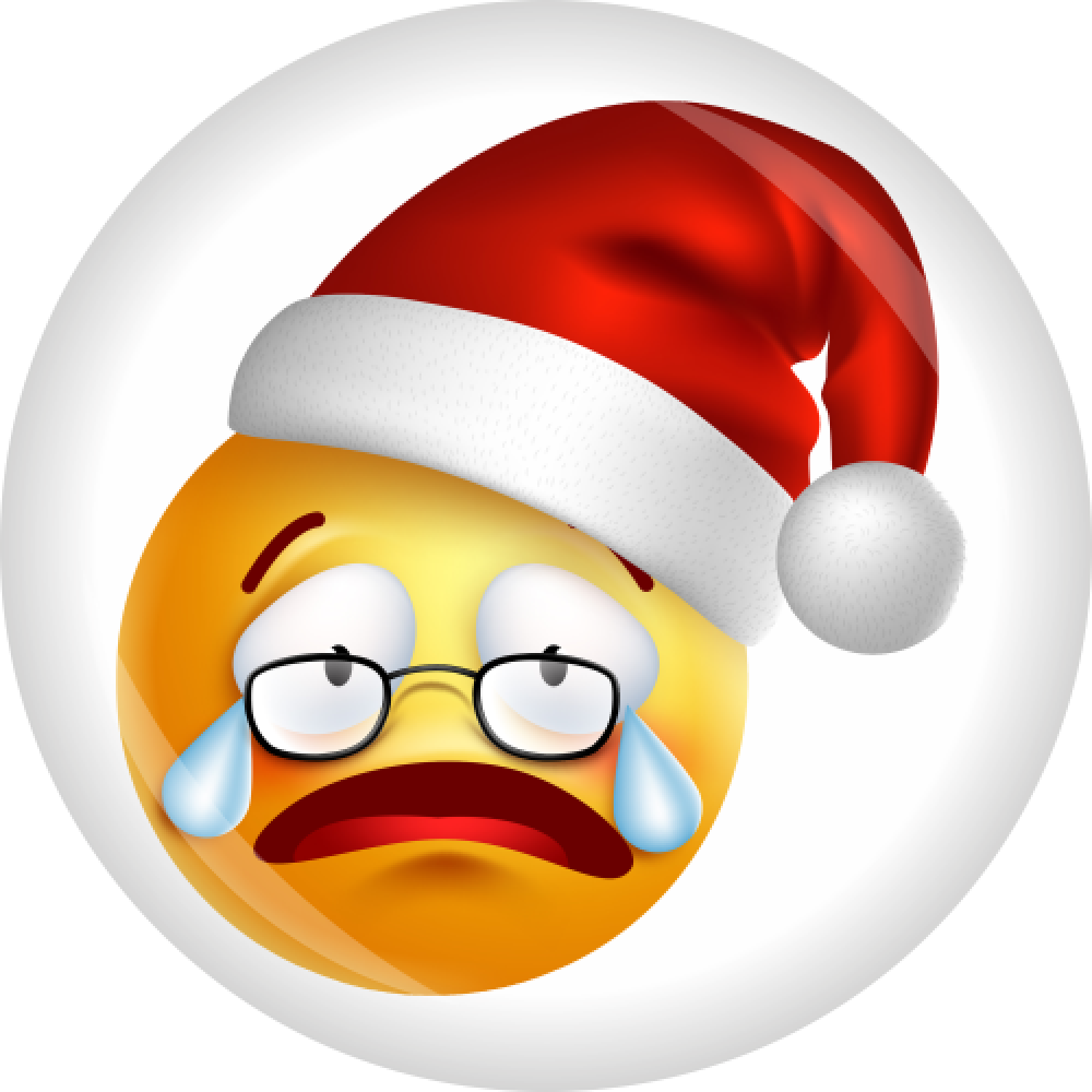 Emoji Weihnachten Clipart (1000x1000), Png Download
