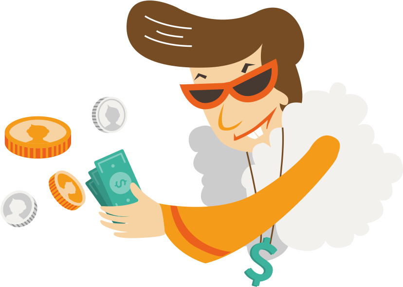 Le Flambeur Clipart (875x777), Png Download