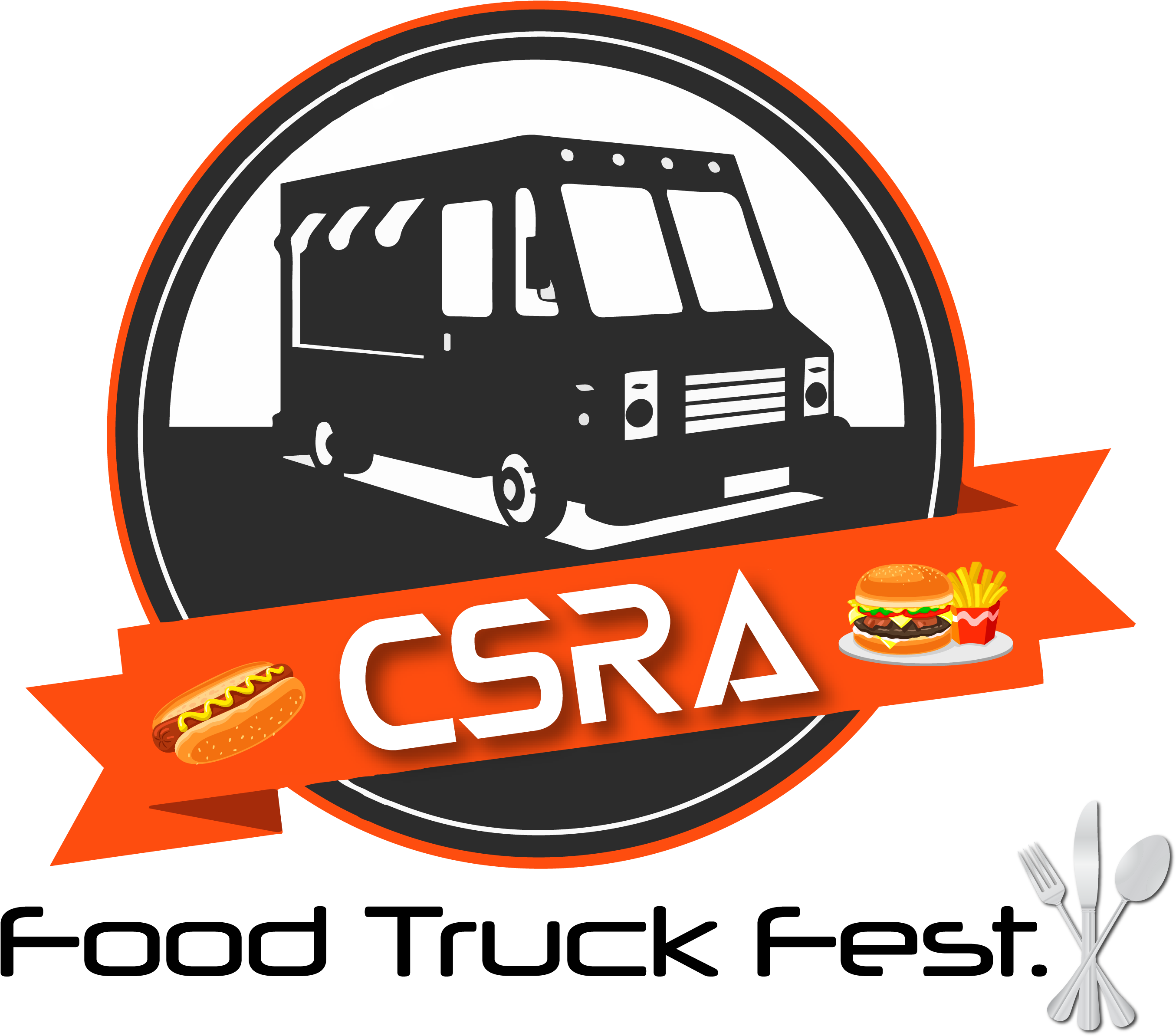 Csra Food Truck Festival , Png Download Clipart (2710x2387), Png Download
